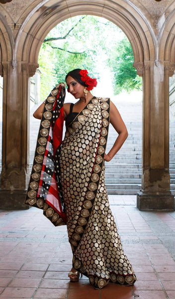 Kajal - Modern regal city queen sari