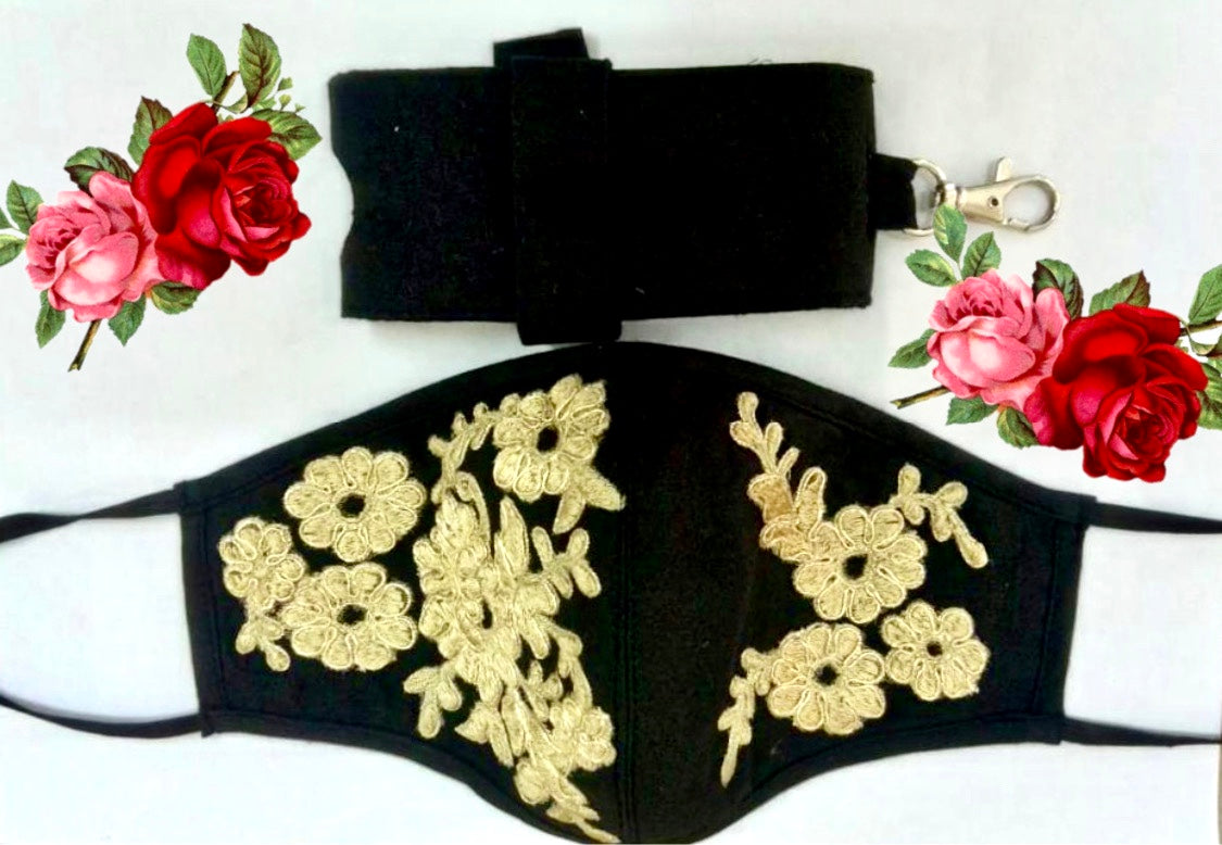 Brocade Fashion Face Masks