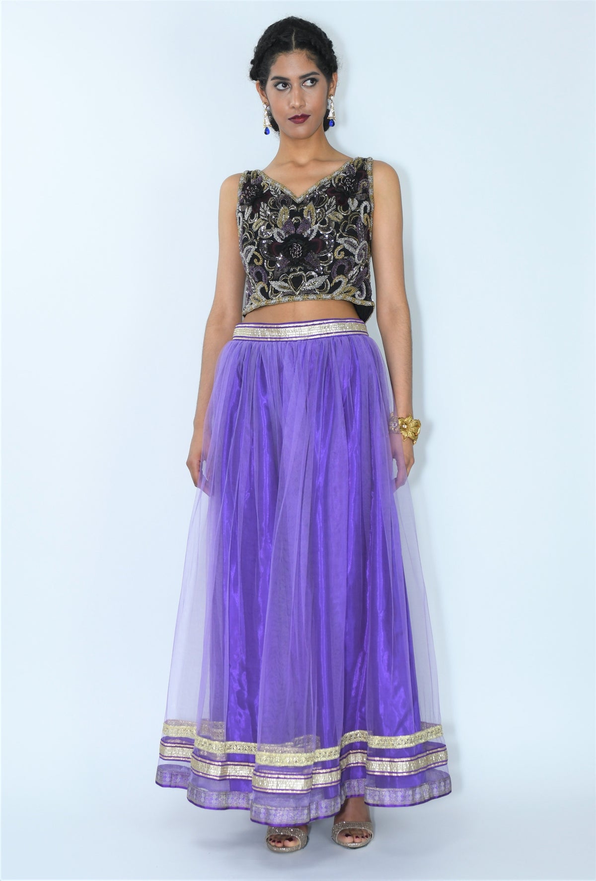 Beaded Couture Blouse