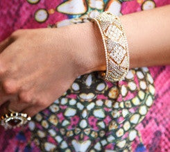 Diamond look Geo Design Bracelet - SOLD OUT