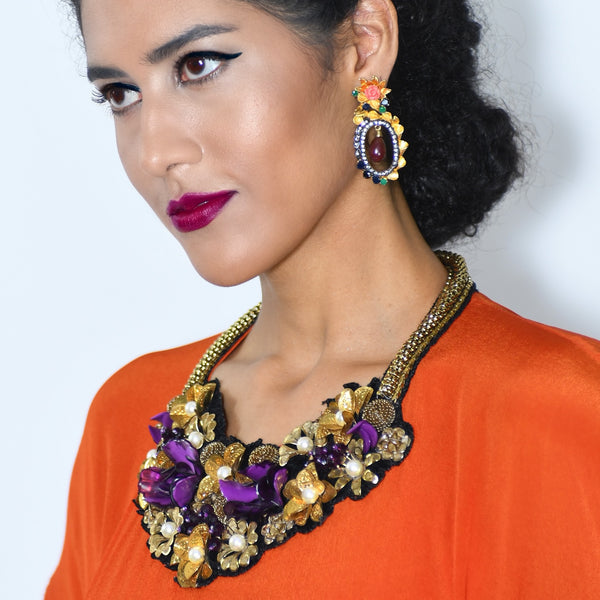 Floral Detail Earrings